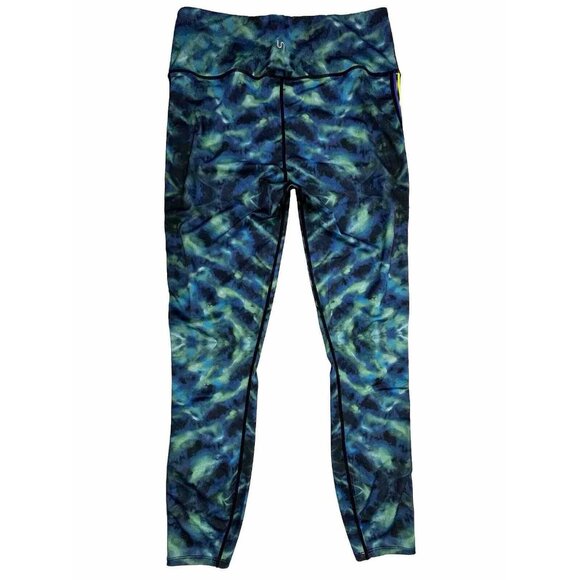 Urban Savage Shibori 7/8 Sculpt Illusion‎ Leggings Large Tie Dye US221 NWT $160 - Picture 2 of 8